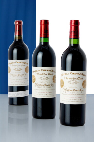 View full screen - View 1 of Lot 6572. Château Cheval Blanc 2003 (7 BT).