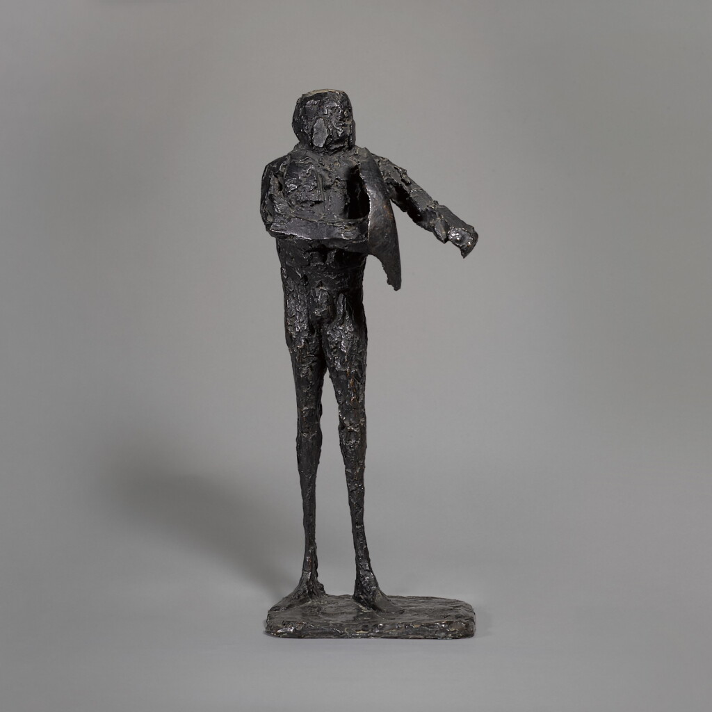 View full screen - View 1 of Lot 687. DAME ELISABETH FRINK, R.A. | WARRIOR.