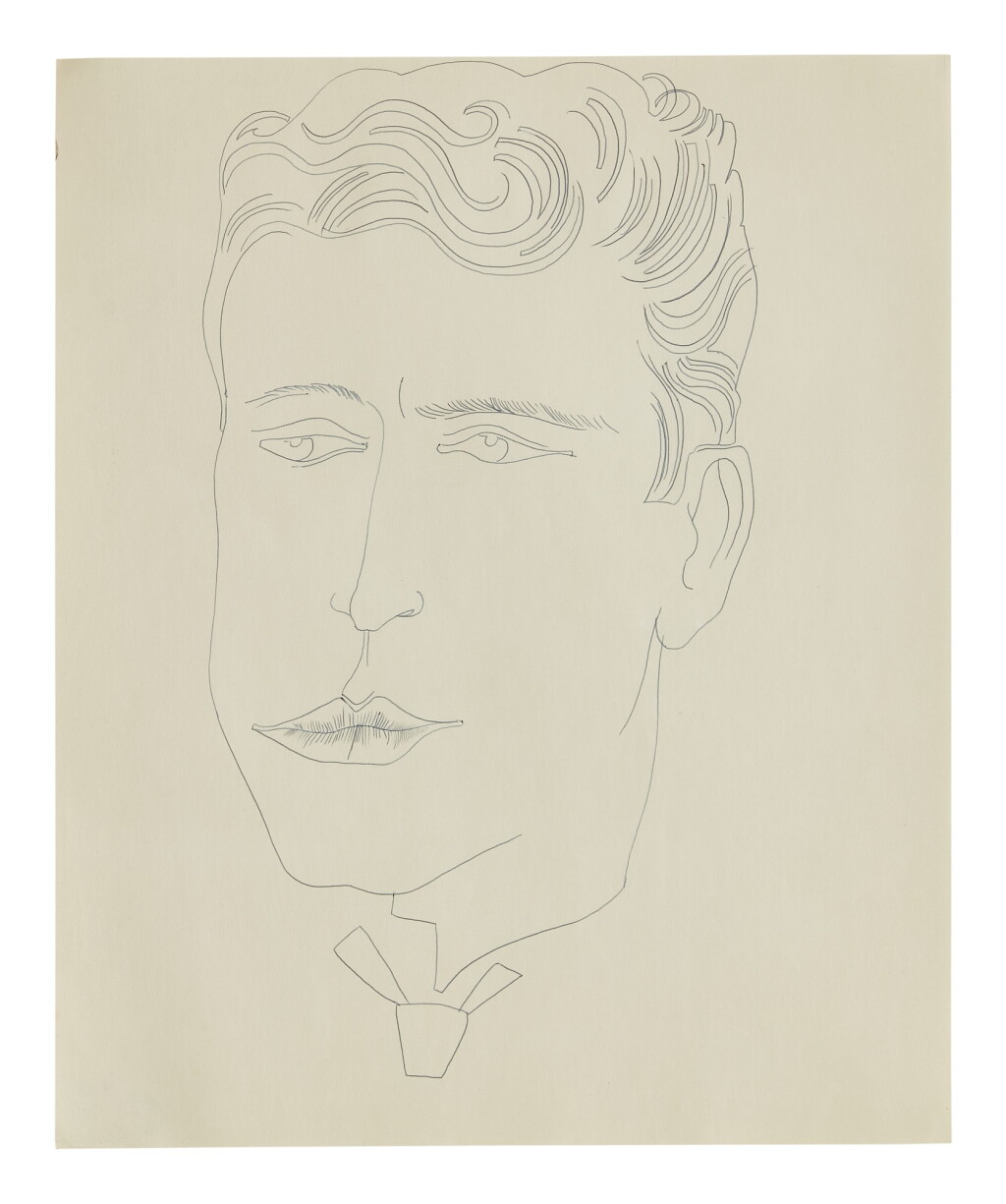View full screen - View 1 of Lot 431. ANDY WARHOL | UNTITLED (MALE FIGURE).