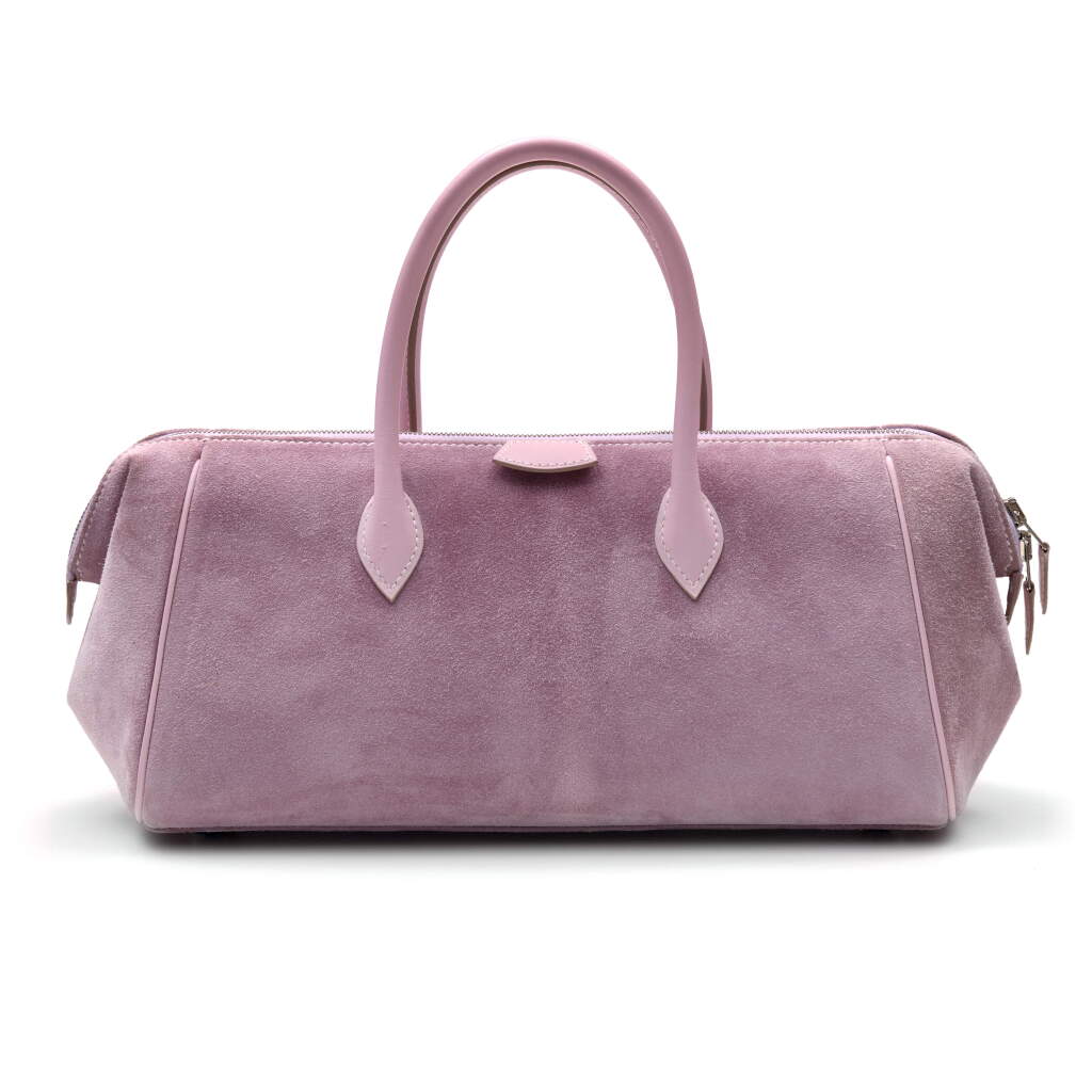 View full screen - View 1 of Lot 301. Rose Dragée Paris-Bombay 27cm Bag in Veau Doublis and Swift Leather, 2008.