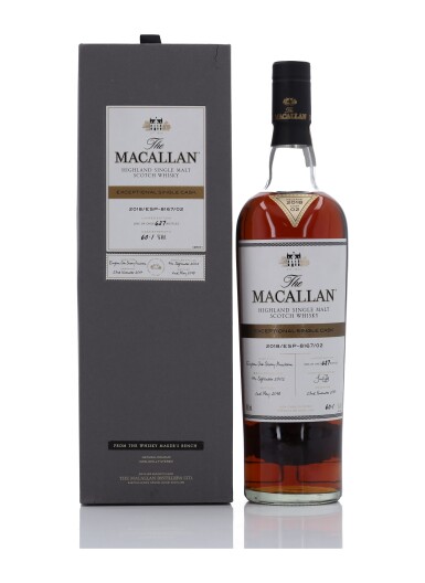 View full screen - View 1 of Lot 75. The Macallan Exceptional Cask 2018/ESP-8167/02 60.1 abv 2002 (1 Bottle 70cl).