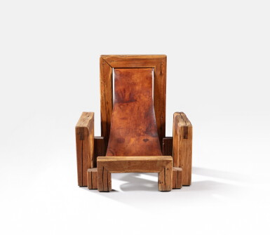 View full screen - View 1 of Lot 119. Jupiter armchair | Fauteuil Jupiter.