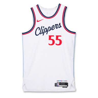 View full screen - View 1 of Lot 175. Derrick Jones Jr. Los Angeles Clippers 2024-2025 Game Worn Association Edition Jersey .