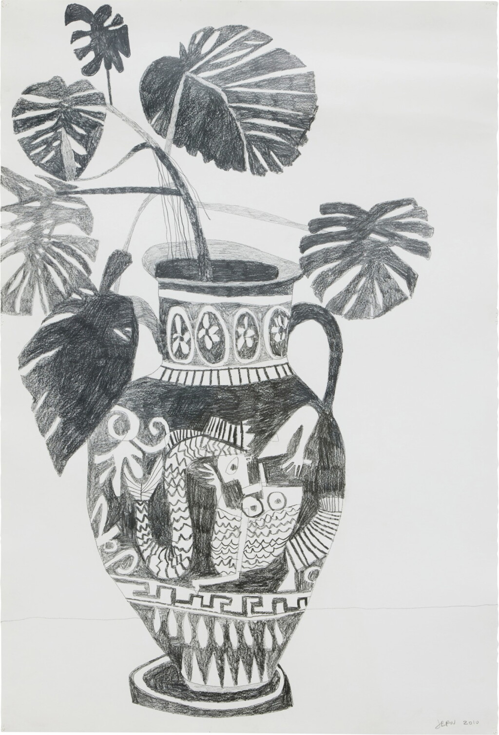 View full screen - View 1 of Lot 1146. Jonas Wood 喬納斯・伍德 | Serpent Vessel 蛇形容器.