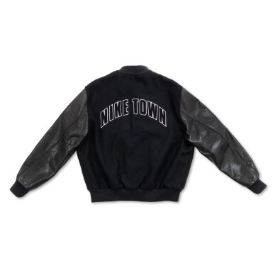 View full screen - View 1 of Lot 95. 1990s Niketown Varsity Jacket | Size XL.