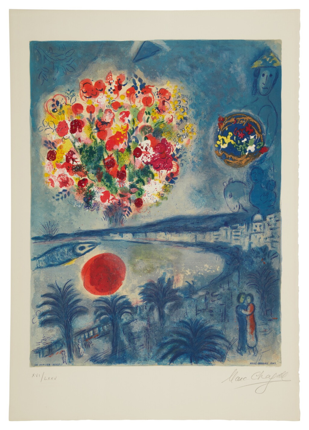 View full screen - View 1 of Lot 34. Nice and the Côte D'Azur (Mourlot CS 26 - 37).