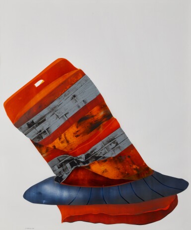 View full screen - View 1 of Lot 212. Orange Cone #8.