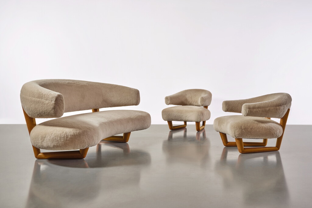 View full screen - View 1 of Lot 108. A Rare "Sculpture" Suite.
