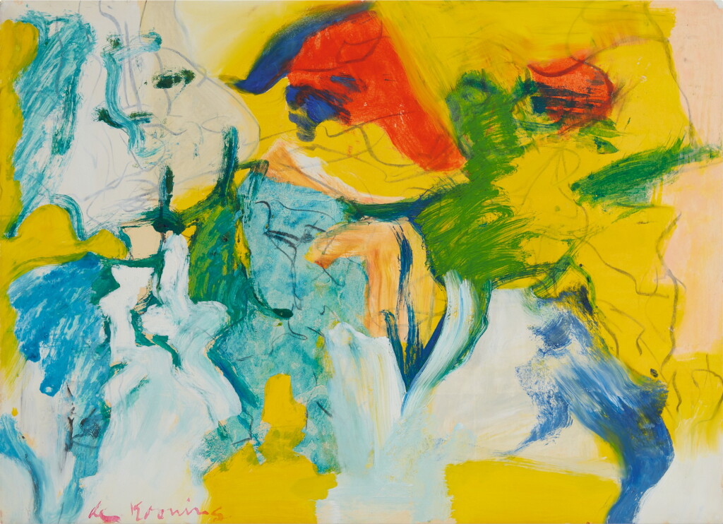 View full screen - View 1 of Lot 128. WILLEM DE KOONING | EAST HAMPTON GARDEN PARTY .