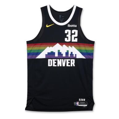 View full screen - View 1 of Lot 61. Aaron Gordon Denver Nuggets 2025-2026 Game Worn City Edition Jersey | Matched to 2 Games.