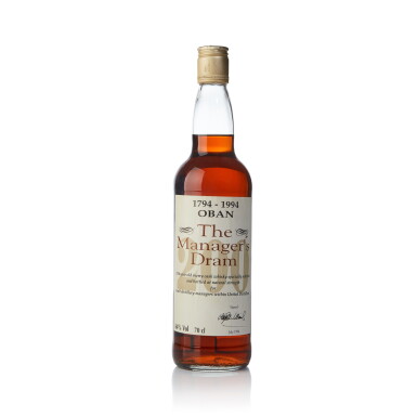 View full screen - View 1 of Lot 238. Oban The Manager's Dram 16 Year Old 64.0 abv NV (1 BT 70cl).