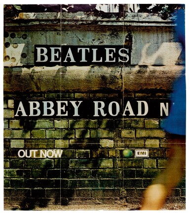 View full screen - View 1 of Lot 54. THE BEATLES | Abbey Road, promotional poster, 1968.