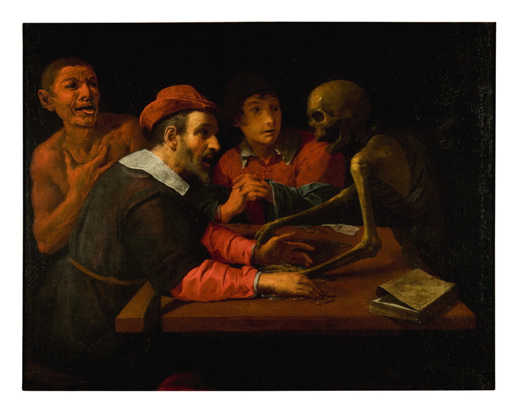 View full screen - View 1 of Lot 110. GIOVANNI MARTINELLI | DEATH COMES TO THE TABLE OF THE MISER.