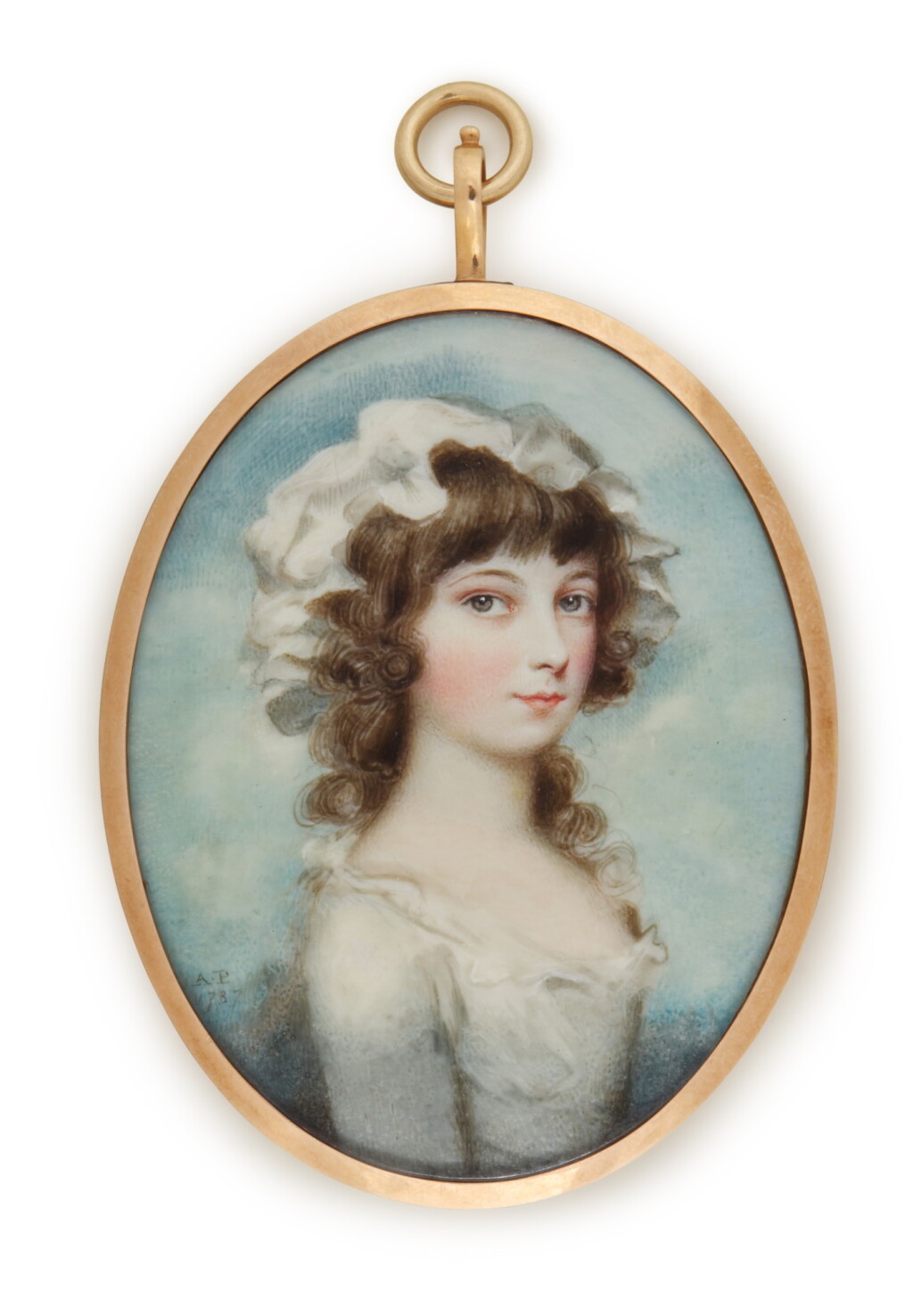 View full screen - View 1 of Lot 119. Portrait of a lady.
