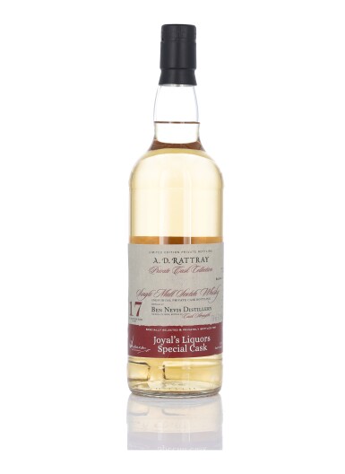 View full screen - View 1 of Lot 120. Ben Nevis A.D. Rattray 17 Year Old 53.1 abv 1998 (1 BT 75cl).