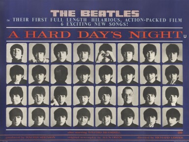 View full screen - View 1 of Lot 150. A Hard Day's Night (1964).