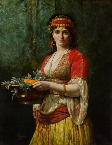 View full screen - View 1 of Lot 23. The Orange Seller.