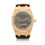Reference 15305OR.OO.D088CR.01 Royal Oak A pink gold semi-skeletonized wristwatch, Circa 2012