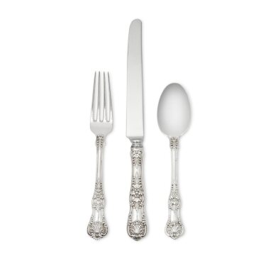 View full screen - View 1 of Lot 82. An American Silver English King Pattern Flatware Service, Tiffany & Co, New York, Late 19th Century.