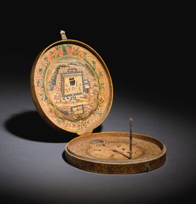 View full screen - View 1 of Lot 124. AN OTTOMAN QIBLA INDICATOR, TURKEY, 19TH CENTURY.