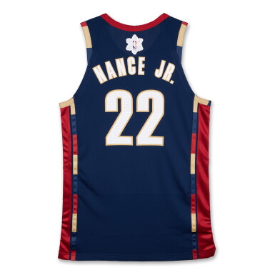 View full screen - View 1 of Lot 27. Larry Nance Jr. ‘Christmas Day’ Cleveland Cavaliers 2025-2026 Game Issued Classic Edition Jersey.