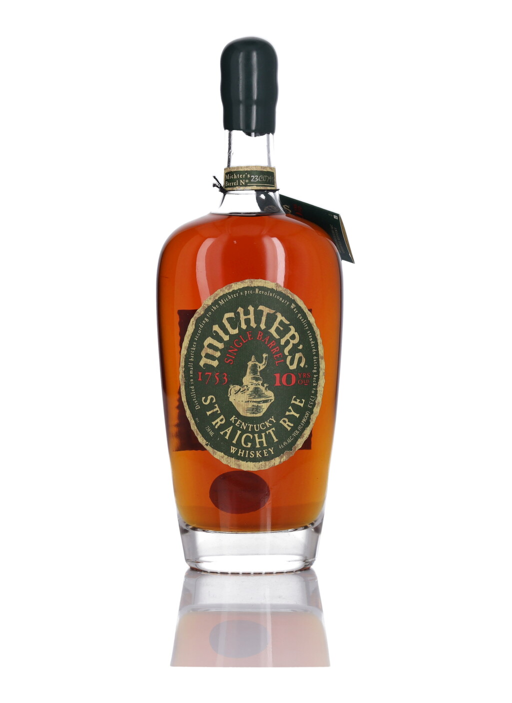 View full screen - View 1 of Lot 466. Michter's Single Barrel Rye 10 Year Old 92.8 Proof NV (1 BT 75cl).