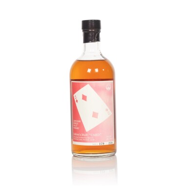 View full screen - View 1 of Lot 36. Hanyu Ichiro's Malt Card Series 2 Of Diamonds 58.1 abv 1991 (1 BT70).