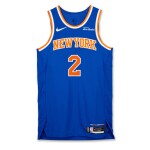 Miles McBride ‘Abu Dhabi Games’ New York Knicks 2025-2026 Game Worn Icon Edition Jersey | Matched to 2 Games