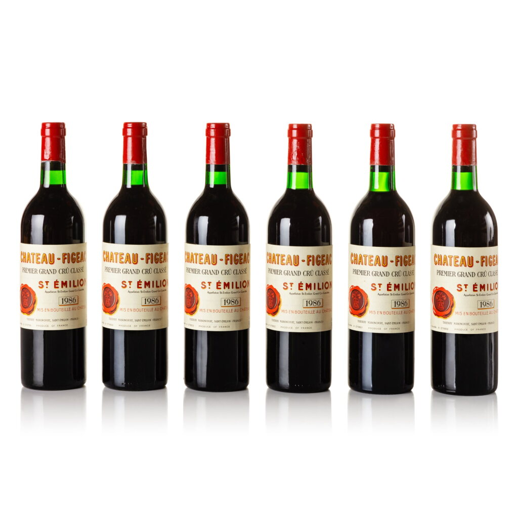 View full screen - View 1 of Lot 250. Château Figeac 1986 (12 BT).