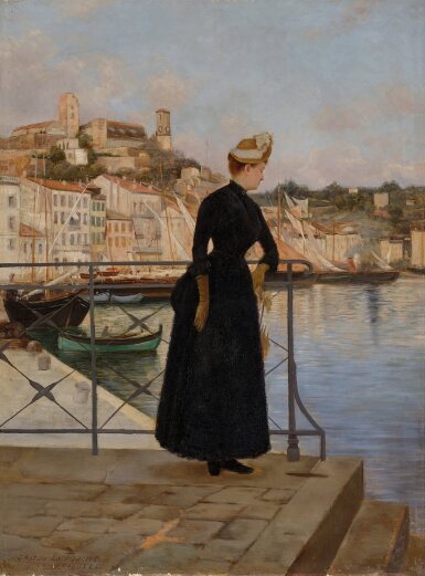 View full screen - View 1 of Lot 156. Jacqueline in Cannes.