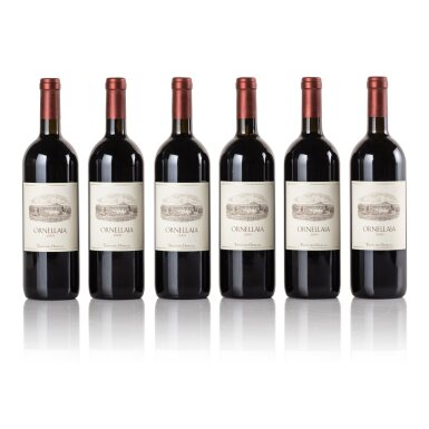 View full screen - View 1 of Lot 634. Ornellaia 2001 (6 BT).