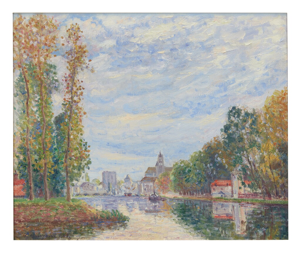View full screen - View 1 of Lot 17. GEORGE MANZANA-PISSARRO | MORET-SUR-LOING.
