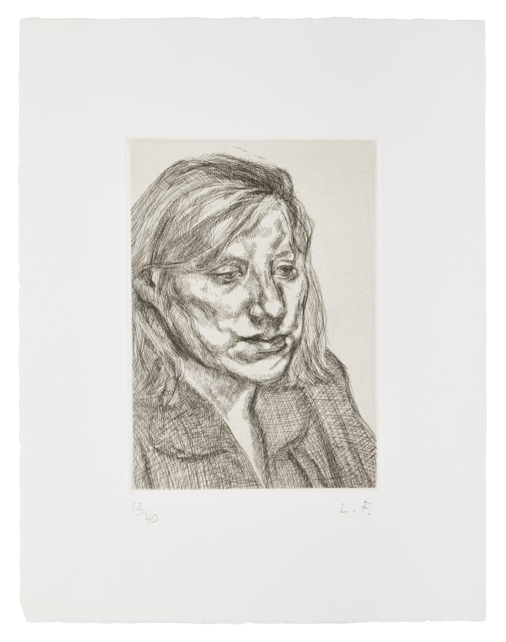 View full screen - View 1 of Lot 179. Head of Ib (Hartley 35; Figura 54).