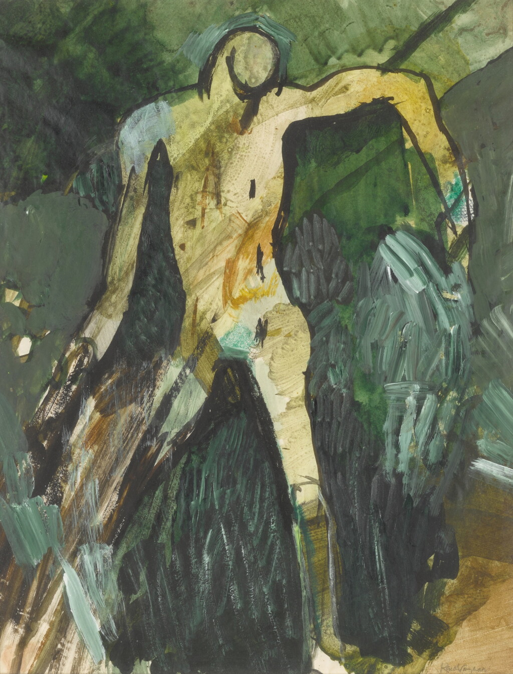 View full screen - View 1 of Lot 183. Standing Figure.