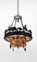 “Buffalo Hunt” Chandelier
