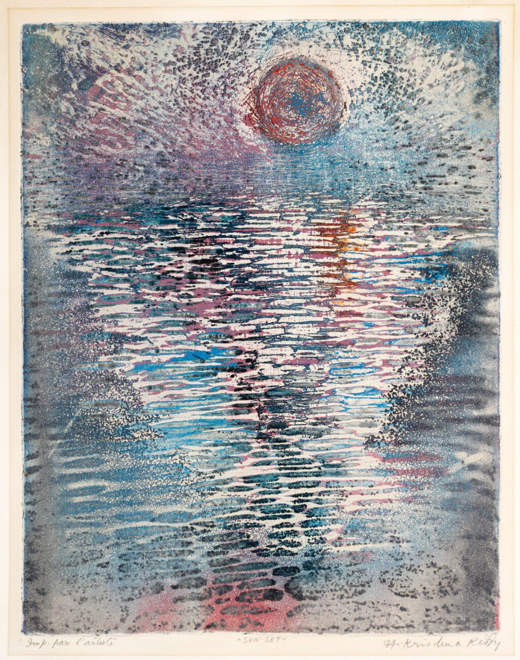 View full screen - View 1 of Lot 70. KRISHNA REDDY | SUNSET.