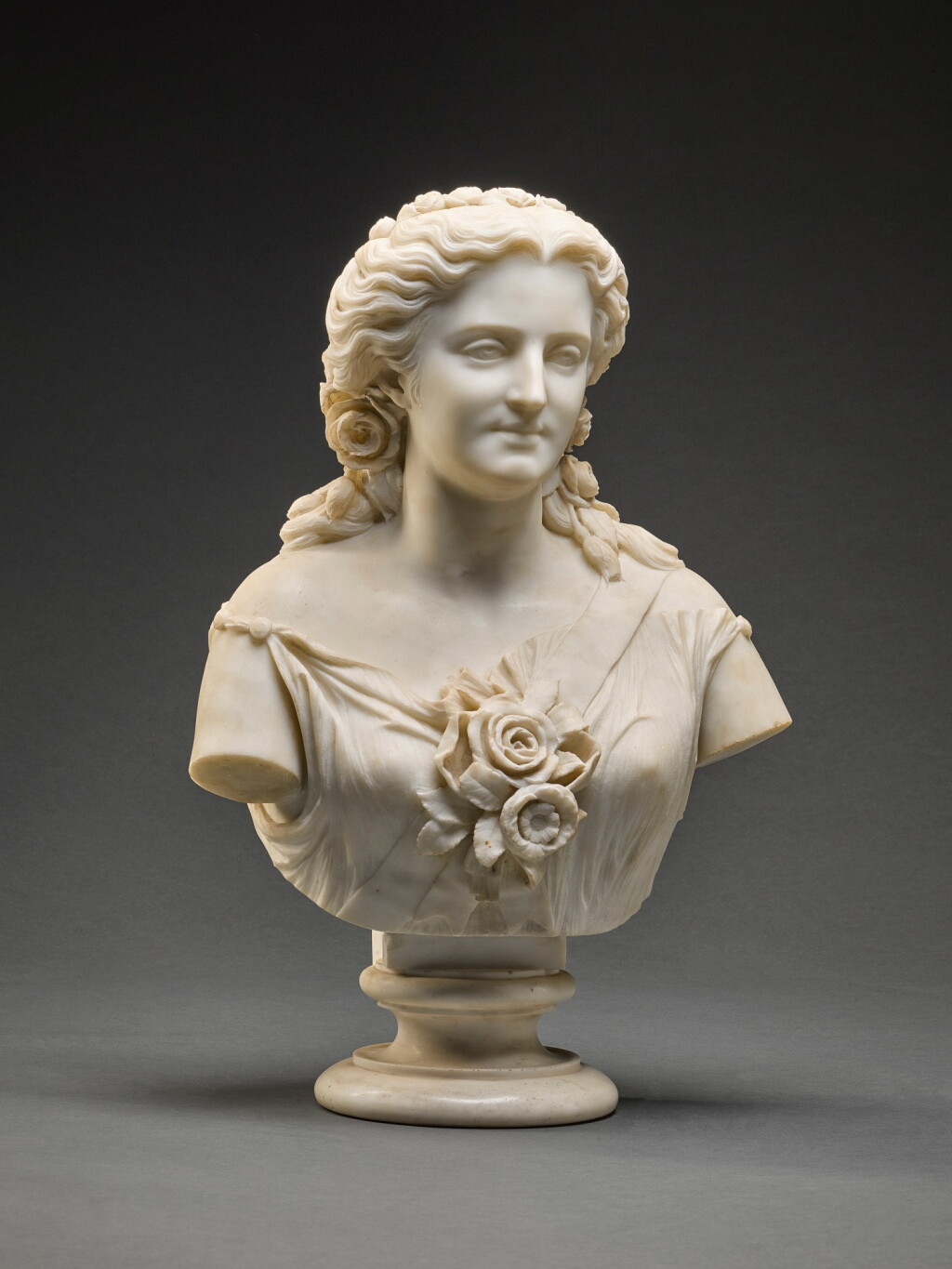 View full screen - View 1 of Lot 17. Bust of Flora.