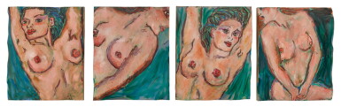 View full screen - View 1 of Lot 37. JUDY RIFKA | CARYATIDS I-IV .