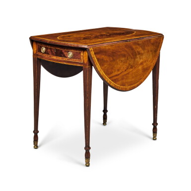 View full screen - View 1 of Lot 397. A George III Mahogany Pembroke Table, Circa 1780.