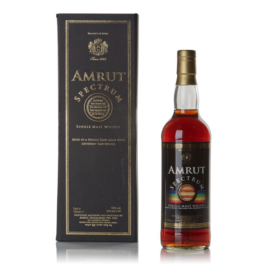 View full screen - View 1 of Lot 262. Amrut Spectrum First Release 50.0 abv NV .