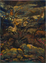 The Mass Grave: The Wounded Horses (Le charnier: Les chevaux blessés)