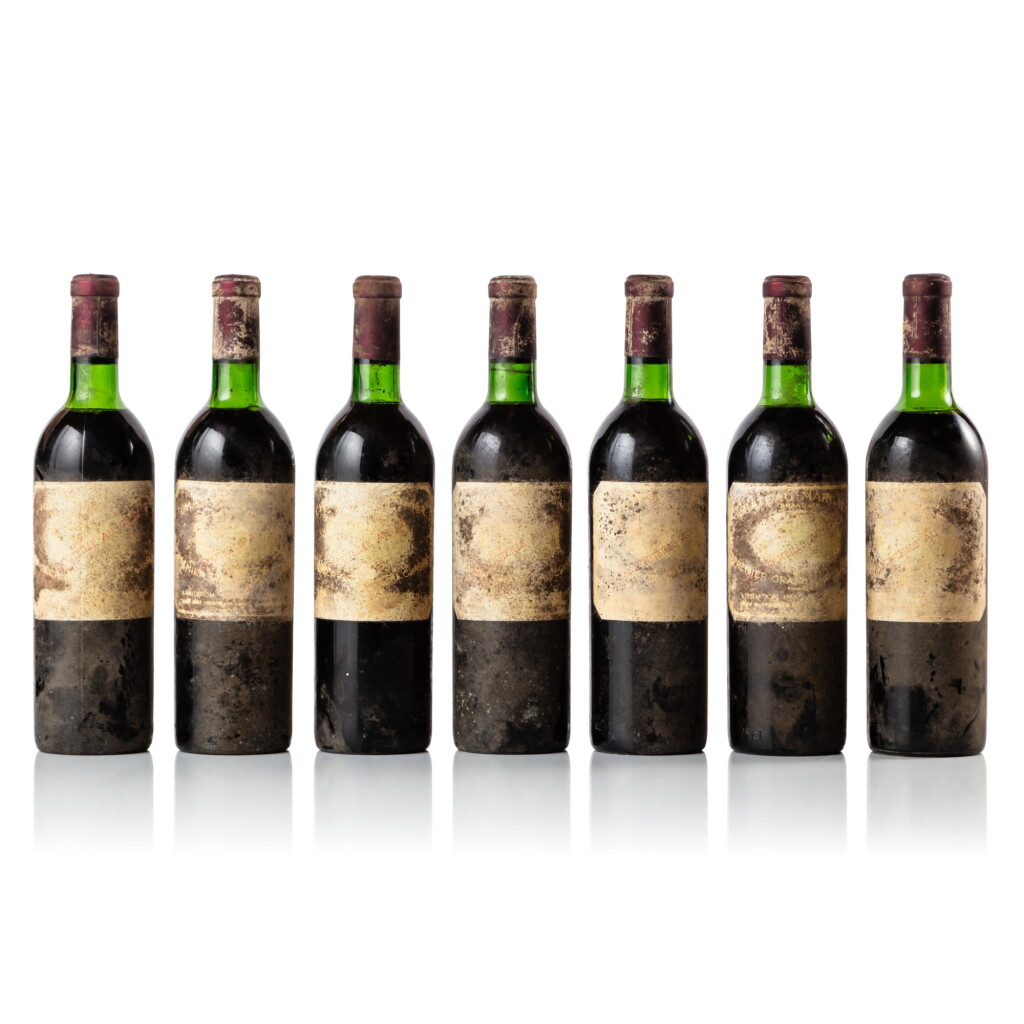View full screen - View 1 of Lot 677. Château Margaux 1970 (7 BT).
