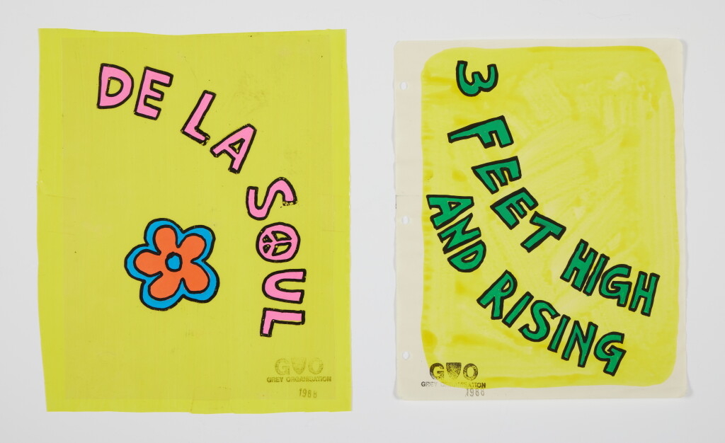 View full screen - View 1 of Lot 42. Grey Organisation; Toby Mott; De La Soul.