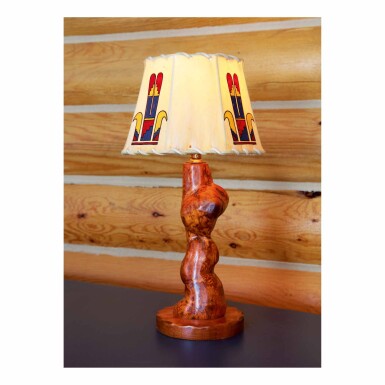 View full screen - View 1 of Lot 251. THOMAS MOLESWORTH | BOUDOIR LAMP.