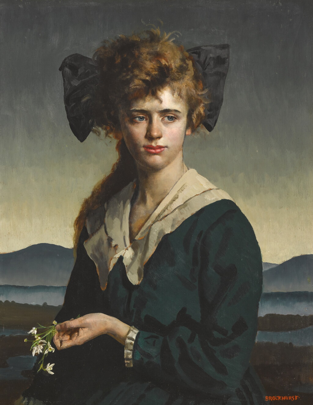 View full screen - View 1 of Lot 155. Portrait of Florence Forsyth.