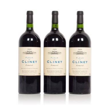 View full screen - View 1 of Lot 182. Fleur de Clinet 2009 (6 MAG).