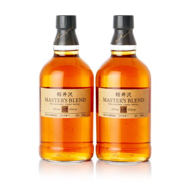 View full screen - View 1 of Lot 1649. 輕井澤 Karuizawa Master's Blend well-matured finest whisky 40.0 abv NV (2 BT70).