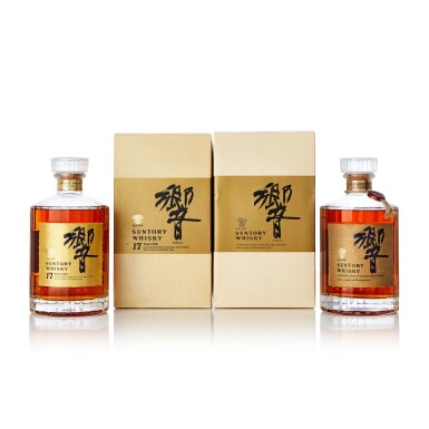 View full screen - View 1 of Lot 5064. Mixed Hibiki (2 BT70) | 響 Hibiki 17 Year Old 43.0 abv NV | 響 Hibiki Blended Malt Whisky 43.0 abv NV.