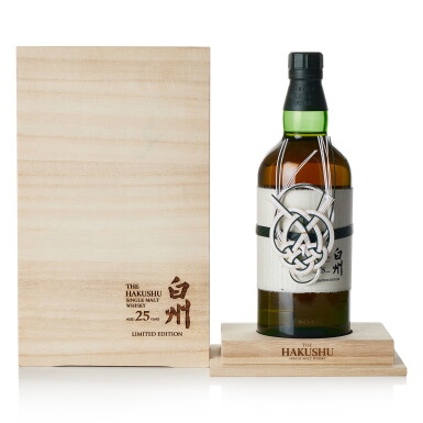View full screen - View 1 of Lot 1026. 白州 The Hakushu 25 Year Old Limited Edition 43.0 abv NV (1 BT70).