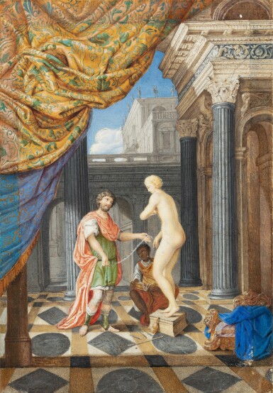 View full screen - View 1 of Lot 83. Pygmalion and his statue.